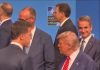 Greek Prime Minister Kyriakos  Mitsotakis crossed paths with former U.S. President Donald Trump at the NATO summit in The Hague
